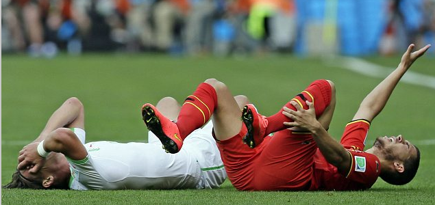 阿扎尔伤情疑似较为严重需进一步观察